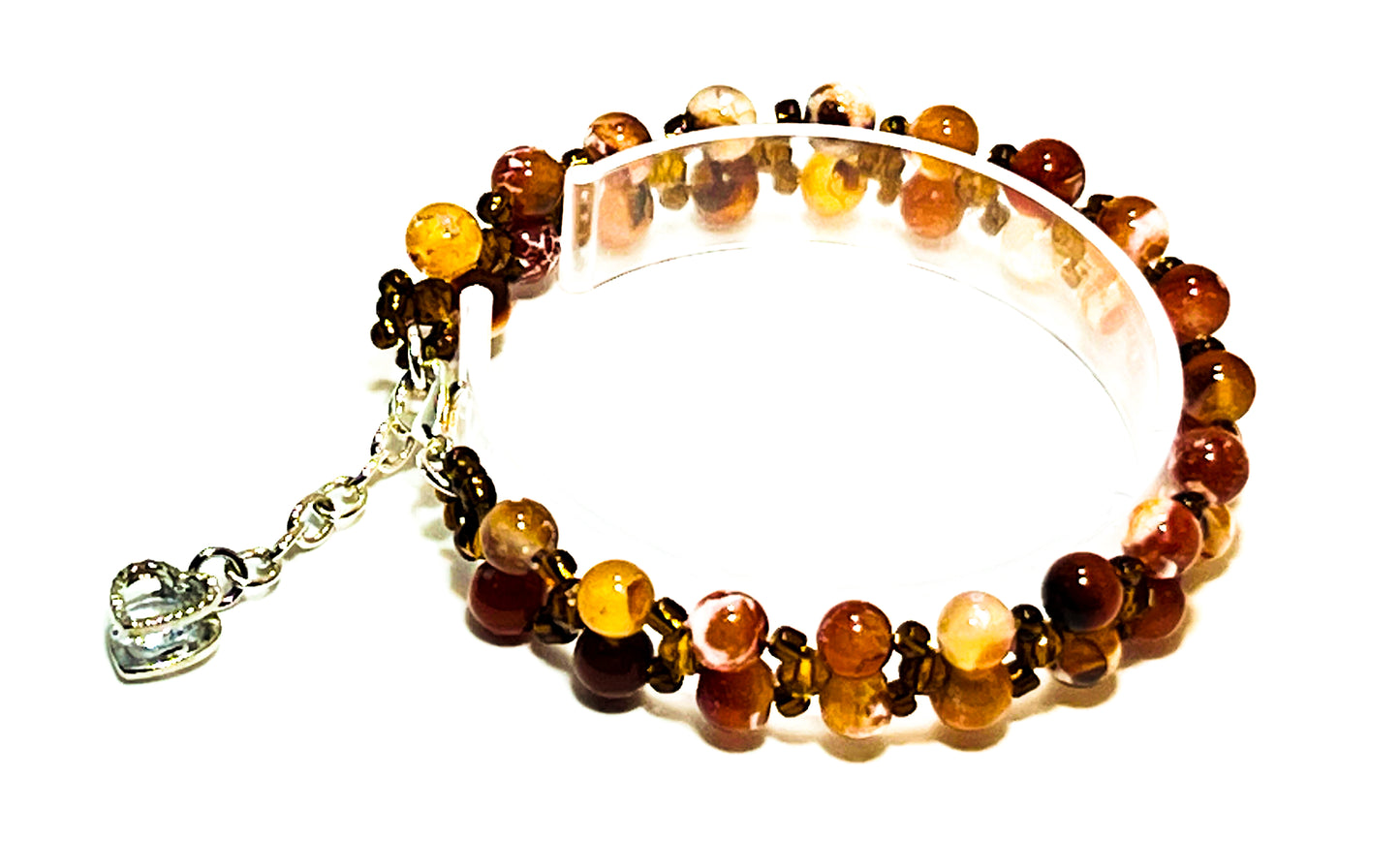 Agate Radiance Bracelet