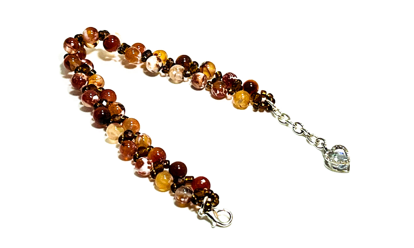 Agate Radiance Bracelet