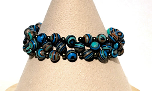 Oceanic Malachite Bracelet