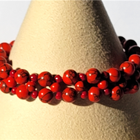 Red Turquoise Dream Bracelet